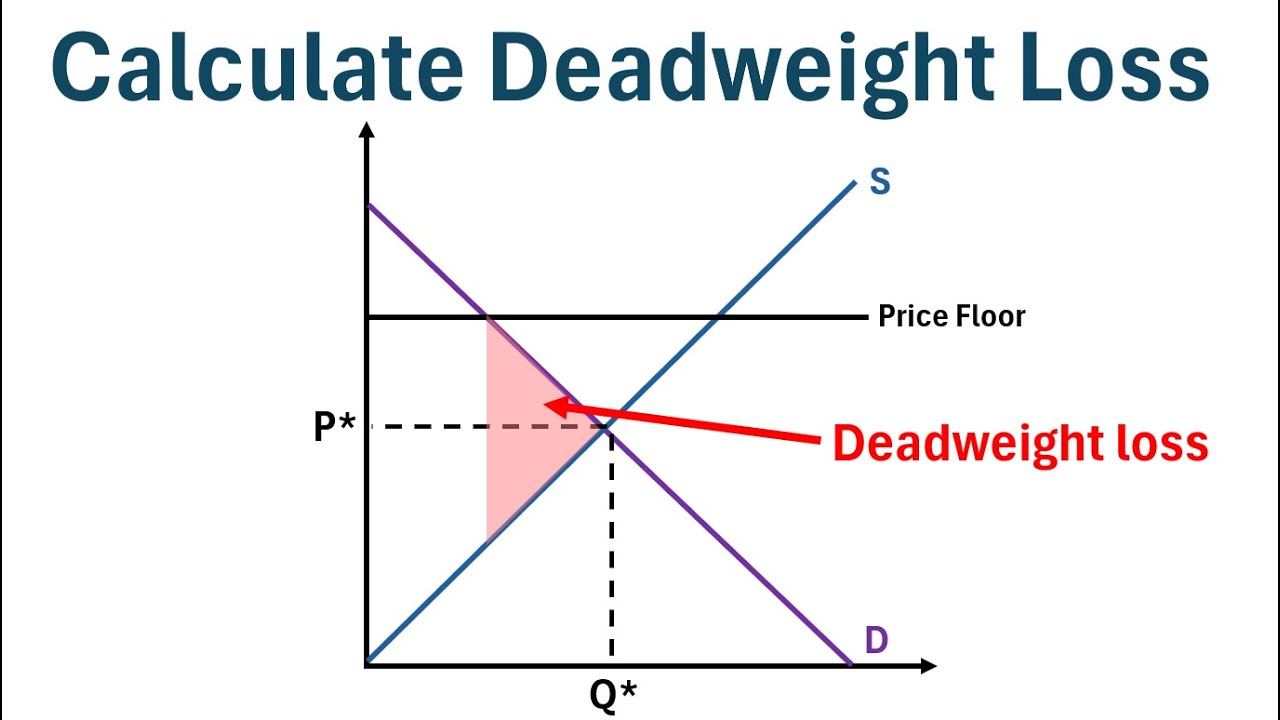 How to Calculate Deadweight Loss (Step-by-Step Example)