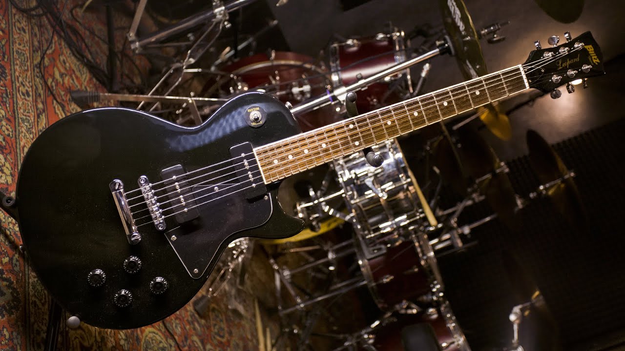 Blitz by Aria BLP SPL Leopard Les Paul