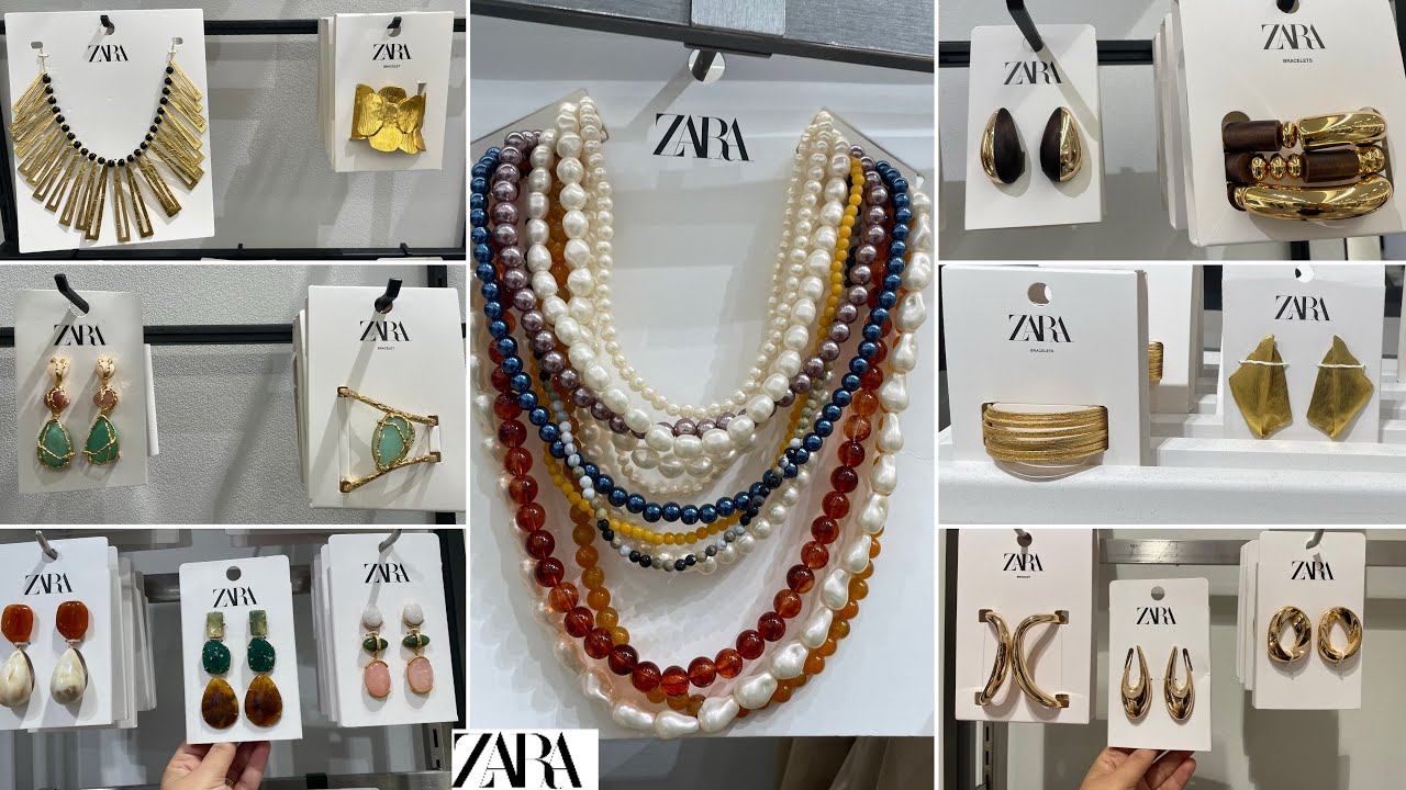 ZARA JEWELRY AND ACCESSORIES NEW COLLECTION / MARCH 2024