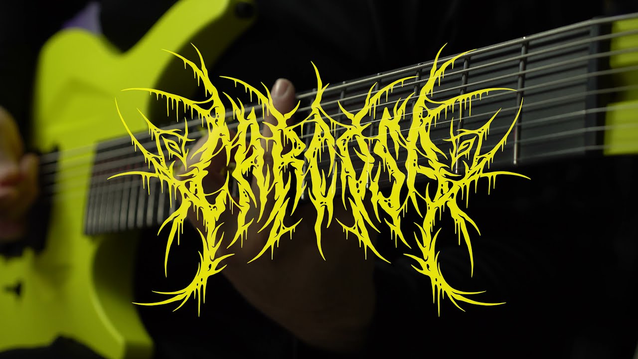 CARCOSA - Hypnos (Guitar Playthrough // 8 String Guitar)