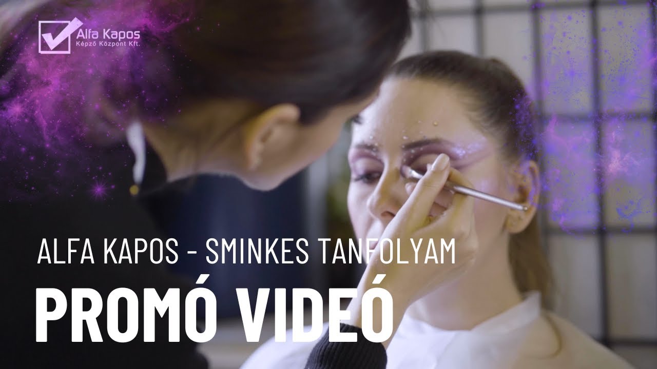 Sminkes tanfolyam - Promó videó (2023)