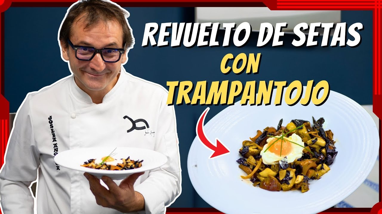 Revuelto de Setas SUPER RÁPIDAS | El Plato Gourmet que se hace en Minutos (Con Trampantojo)