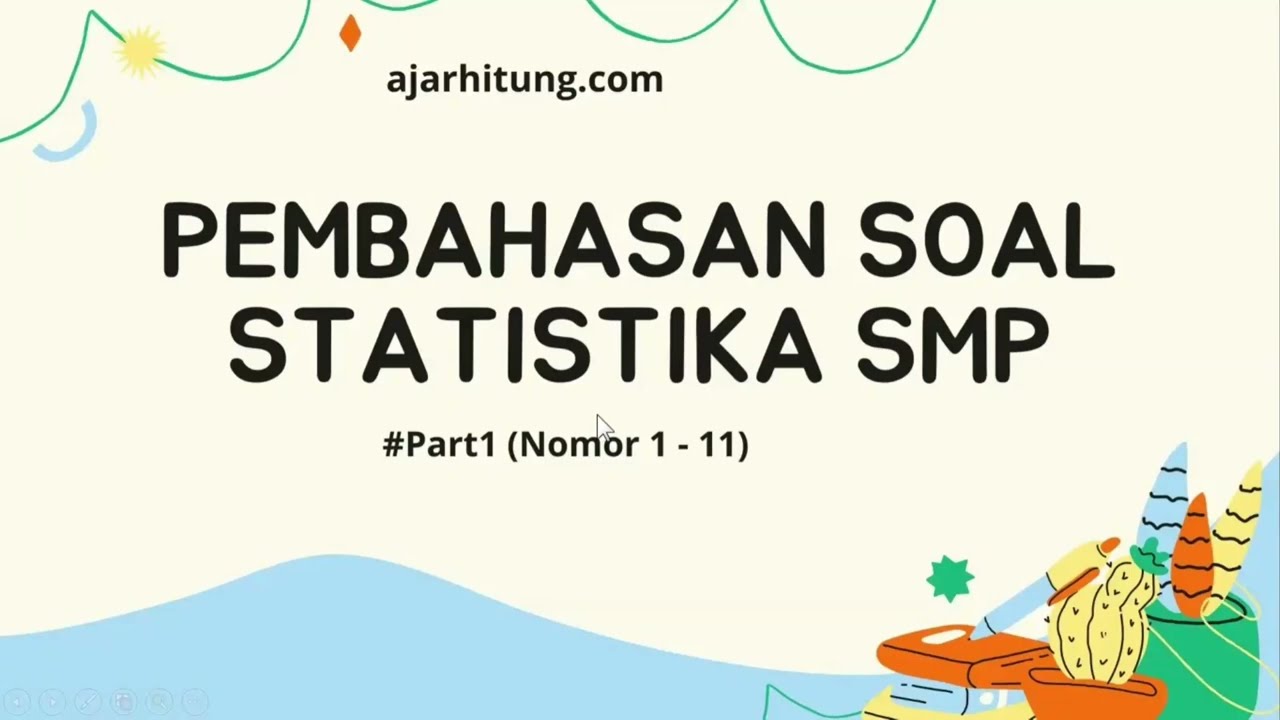Pembahasan Soal Statistika SMP (Part 1)
