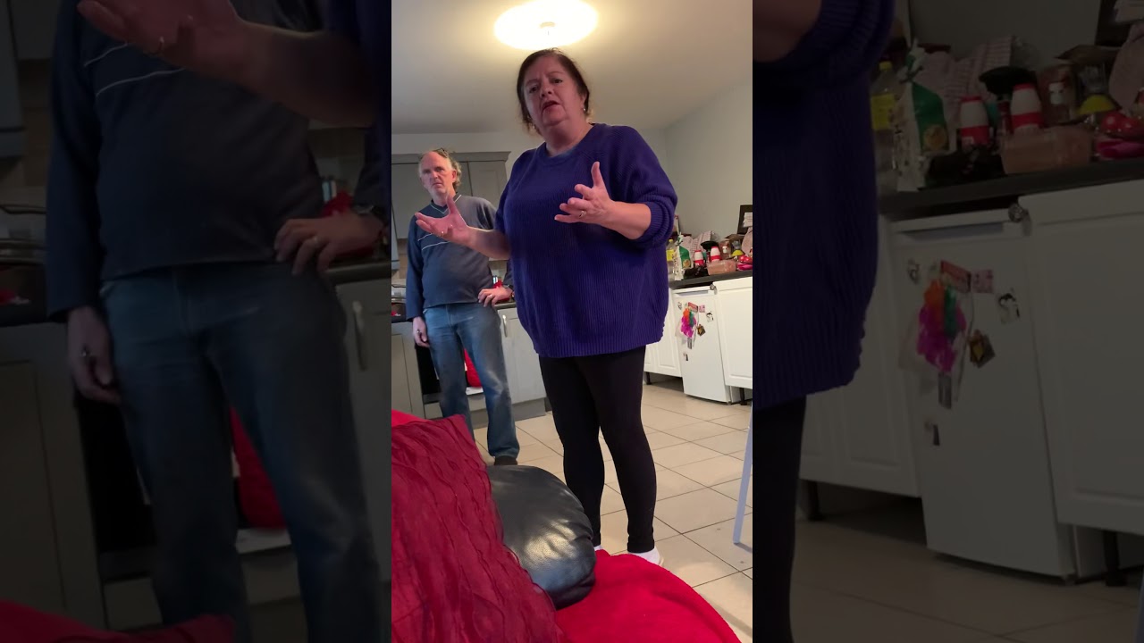 Priceless Irish Mas Reaction to a Cake Swap. Prank