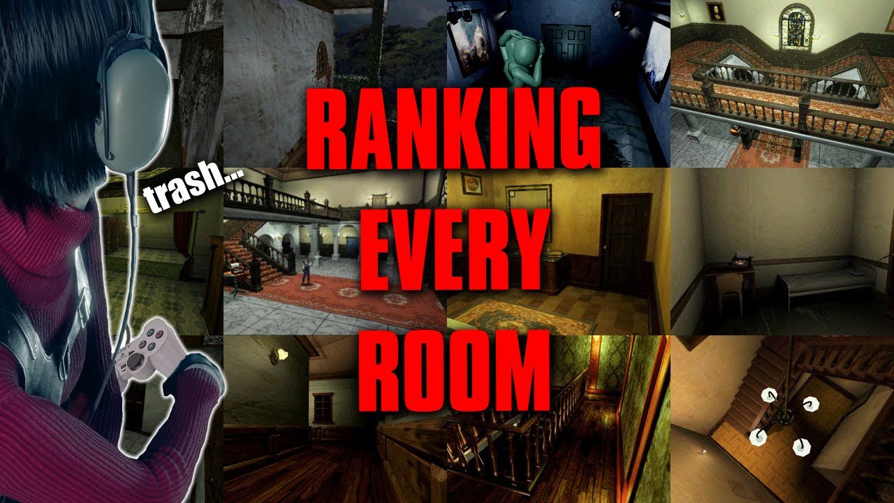 Ranking EVERY Room In The Mansion In RESIDENT EVIL