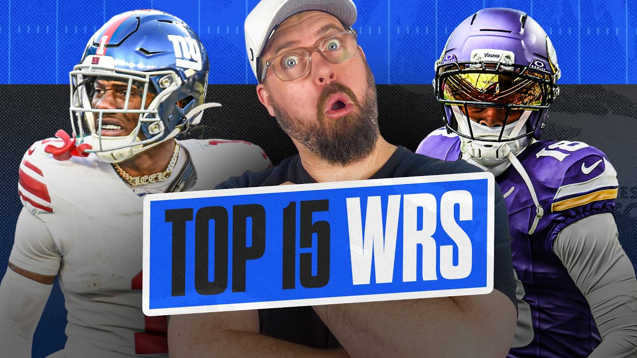 Early Top 15 WR Rankings + Jason FORE!!! | Fantasy Football 2026 - Ep. 1907
