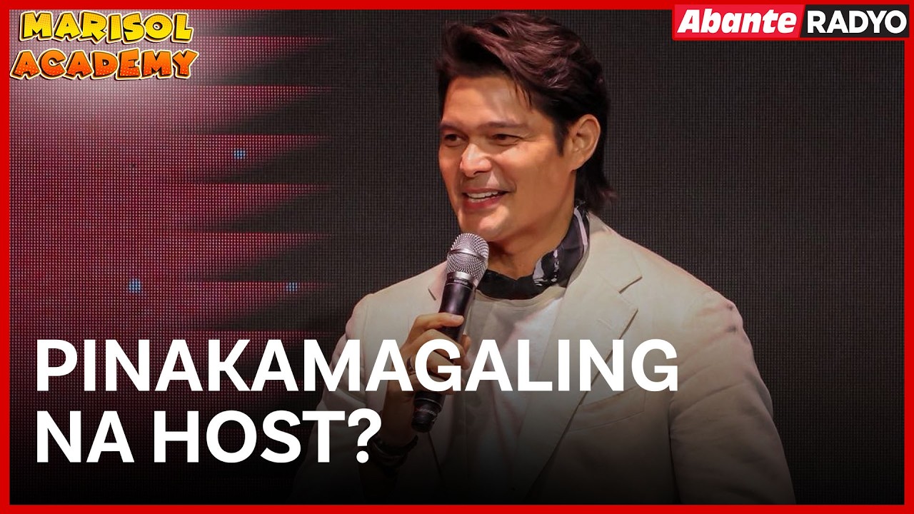 Dingdong pinakamagaling na host?| MARISOL ACADEMY QUICKIE