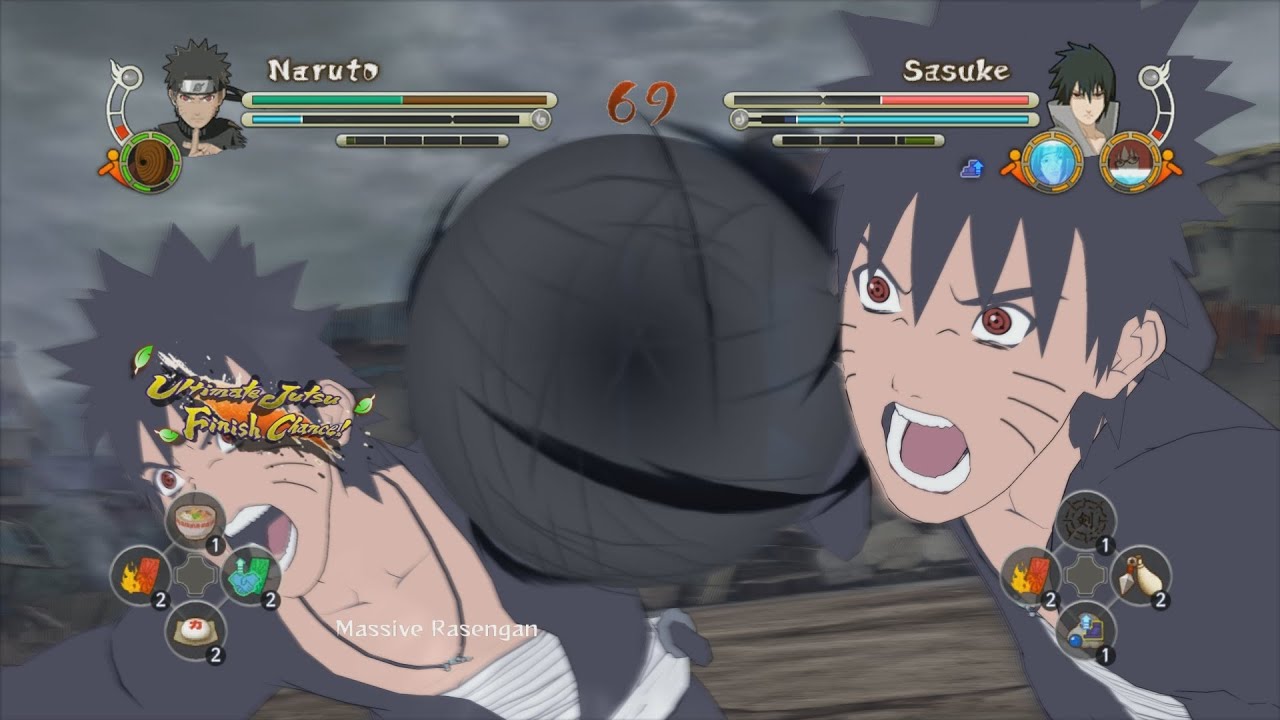 Naruto Storm 3: Full Burst - Mods - Shadow KCM Naruto vs Shinigami Sasuke