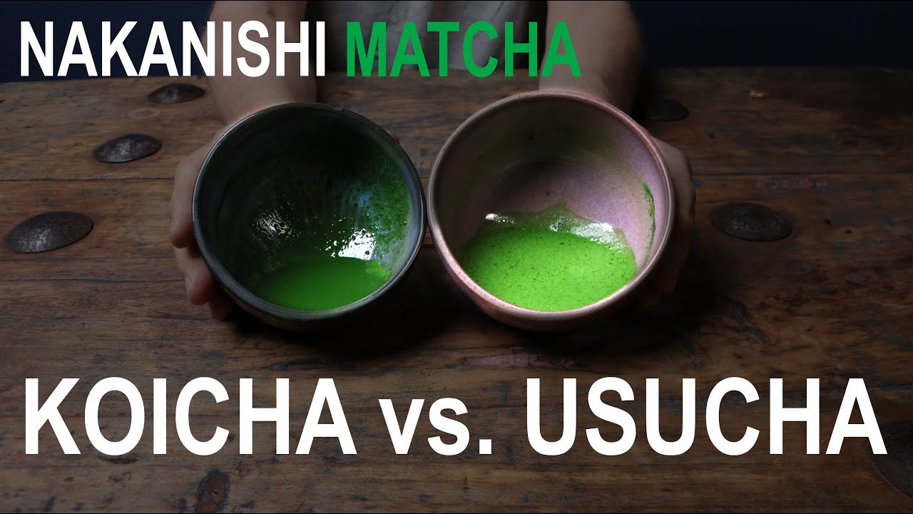 Premium Bio-Matcha von NAKANISHI: Koicha vs. Usucha – Erklärung und Unterschiede | Teil 2