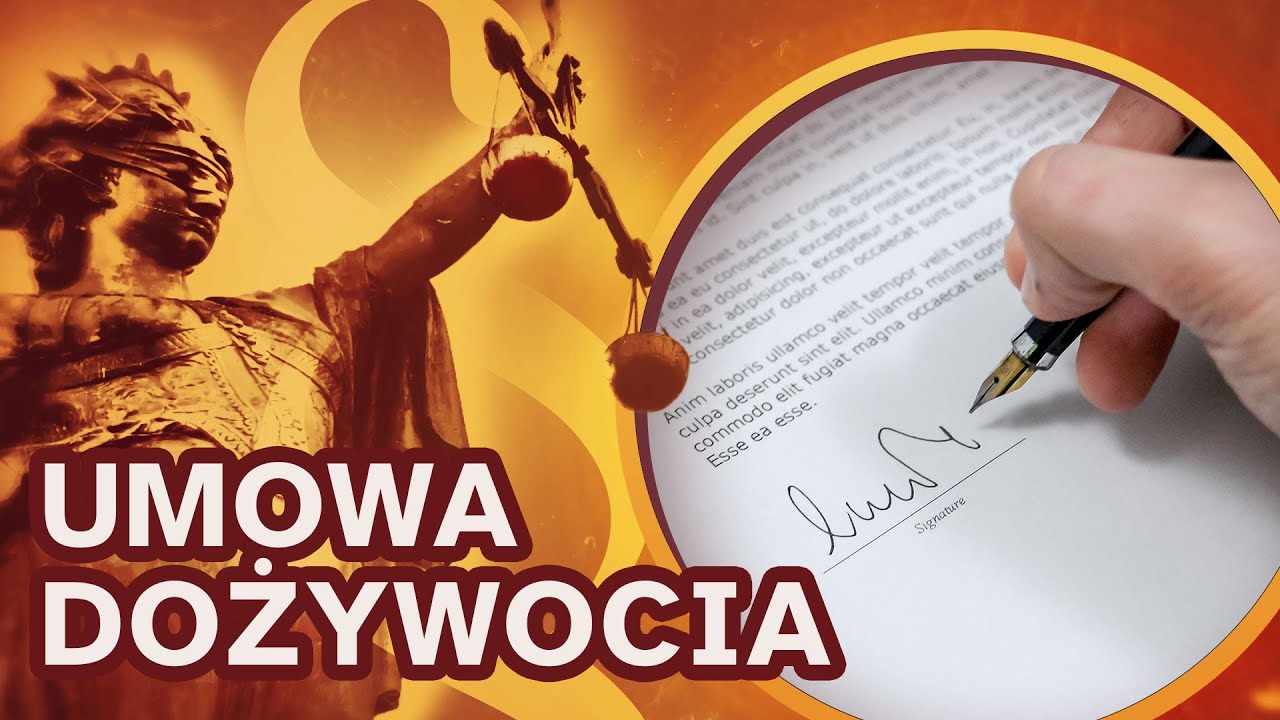 Prawo na co dzień: umowa dożywocia