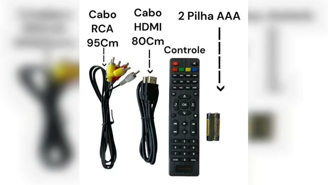 Review: Conversor Digital Com Visor Captura Canais Apertas Bivolt Preto 110v - 220v