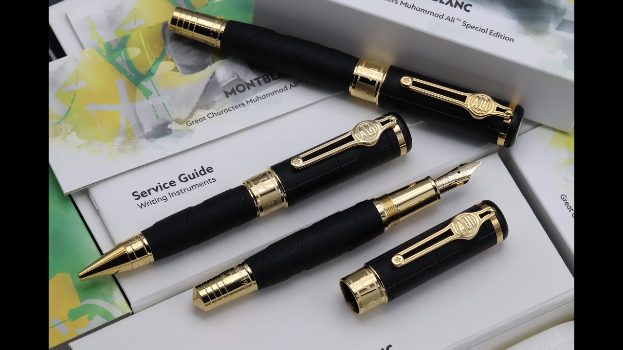 IZODS: A quick look at the Montblanc Great Characters Muhammad Ali Fountain Pen