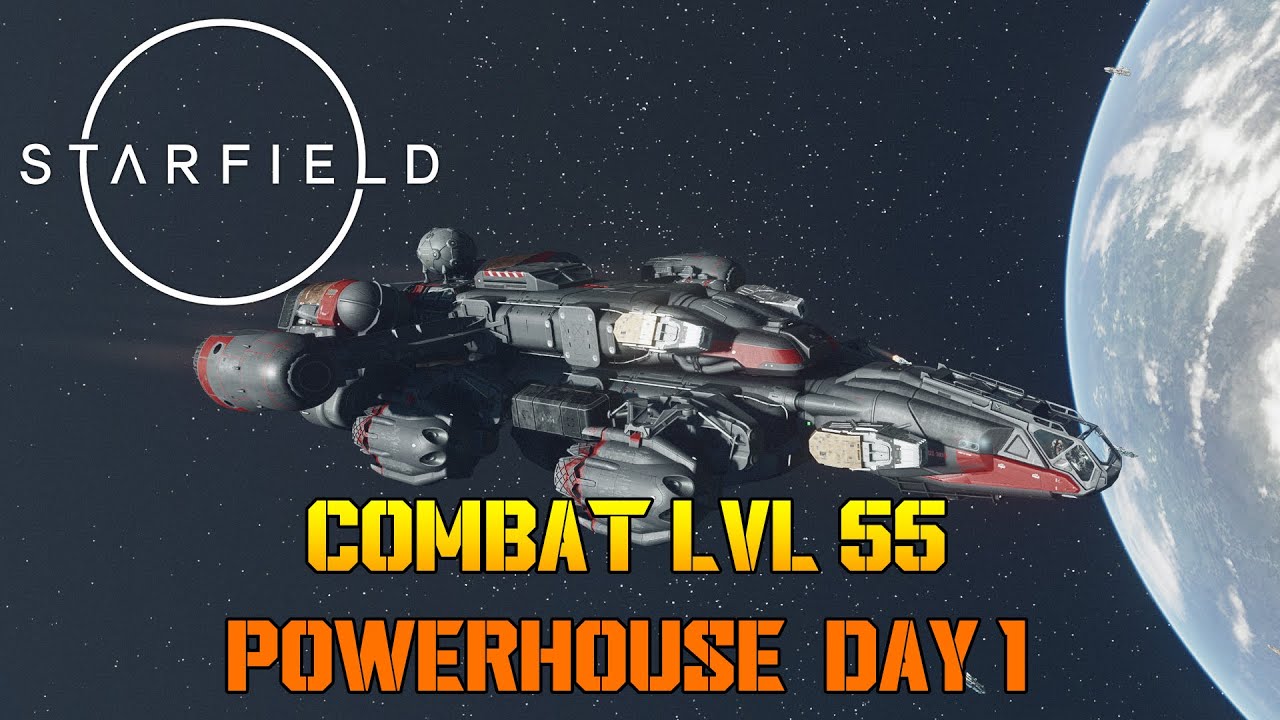 Best Starter Ship Day 1 | Combat Lvl 55 | Cargo+ | Low Cost -  Starfield: Tutorial Ship Design