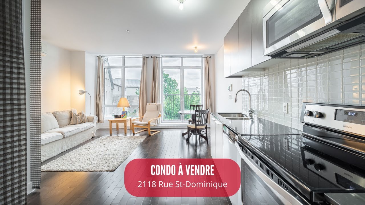 À louer/À vendre- 2118 Rue St-Dominique #405 (Visite virtuelle)