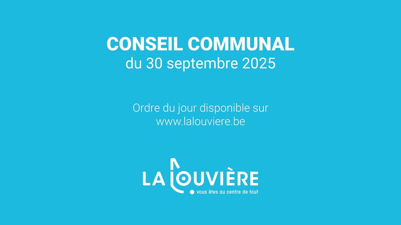 Conseil communal du 30 septembre 2025