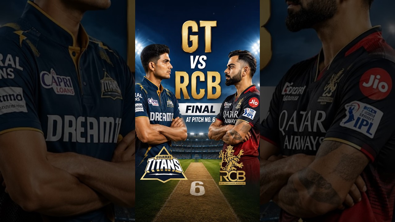 RCB vs GT Final Pitch No. 6 Report 2026 Ahmedabad | Narendra Modi Stadium Pitch Condition Today