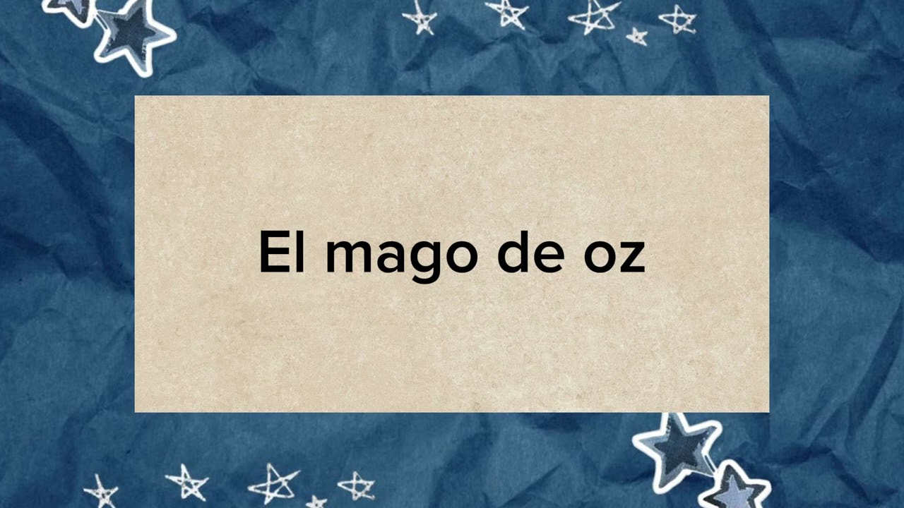 Narracion del seguimiento B- El mago de Oz, El principito y El jardín secreto.