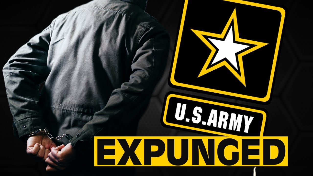 CAN YOU JOIN THE US ARMY WITH AN EXPUNGED CRIMINAL RECORD?