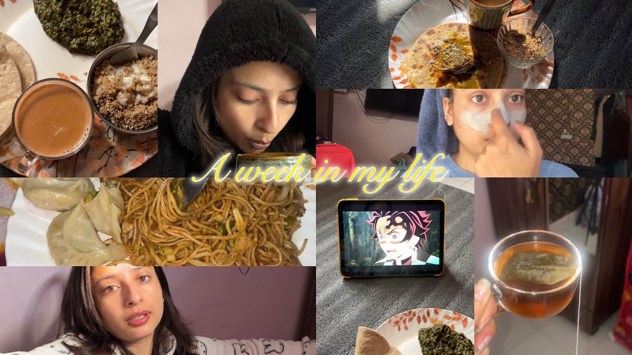 A week in my life 🍛||geet shonak || from Himachal Pradesh 🌳🌴🦋#vlog #himachalpradesh #viral 