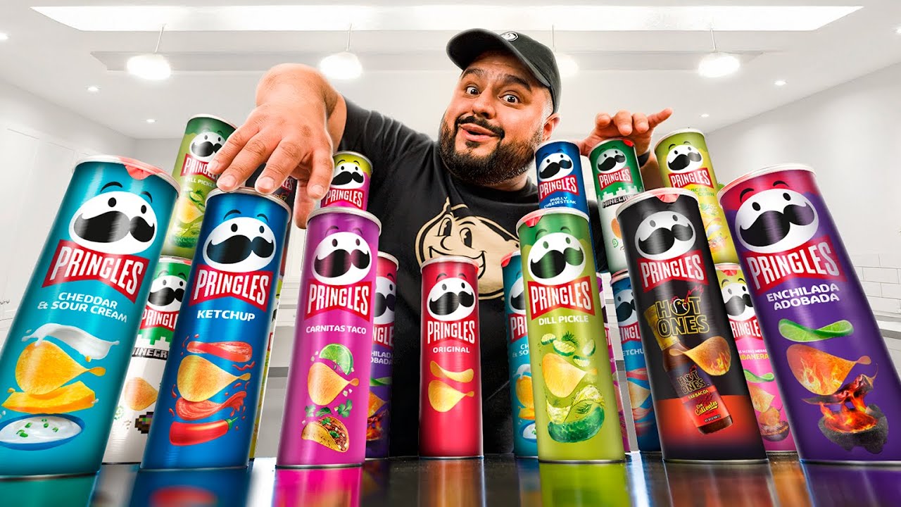 Probé 31 SABORES de Pringles