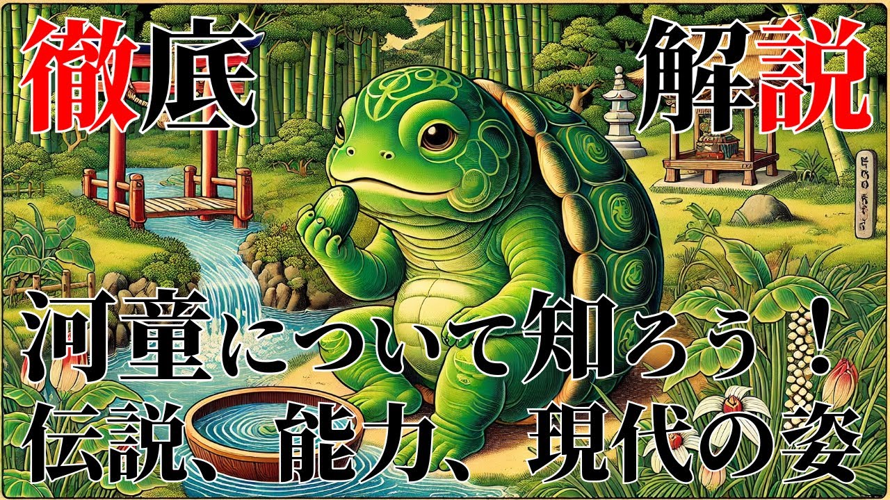 河童を徹底解説：伝説、能力、現代の姿をすべて知る！