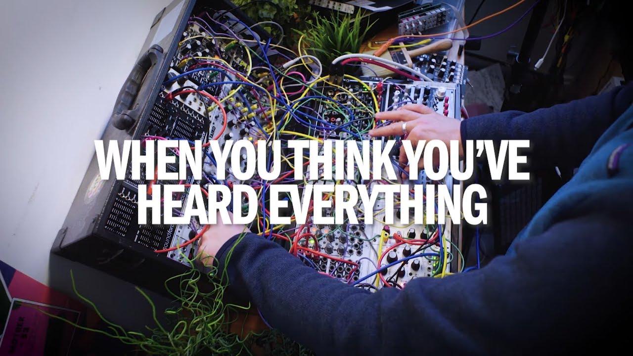An hour of live modular techno practice, no talking.