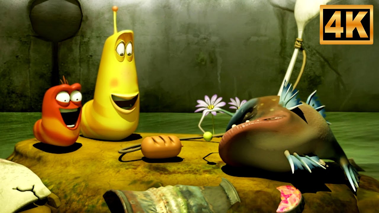 Larva Fishing Funny Animated Cartoon Video for Kids