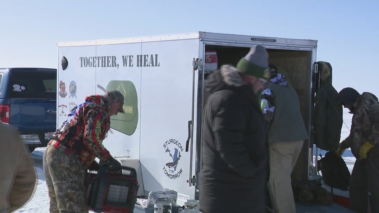 Hometown Heroes: Healing retreat for veterans highlights sturgeon spearing