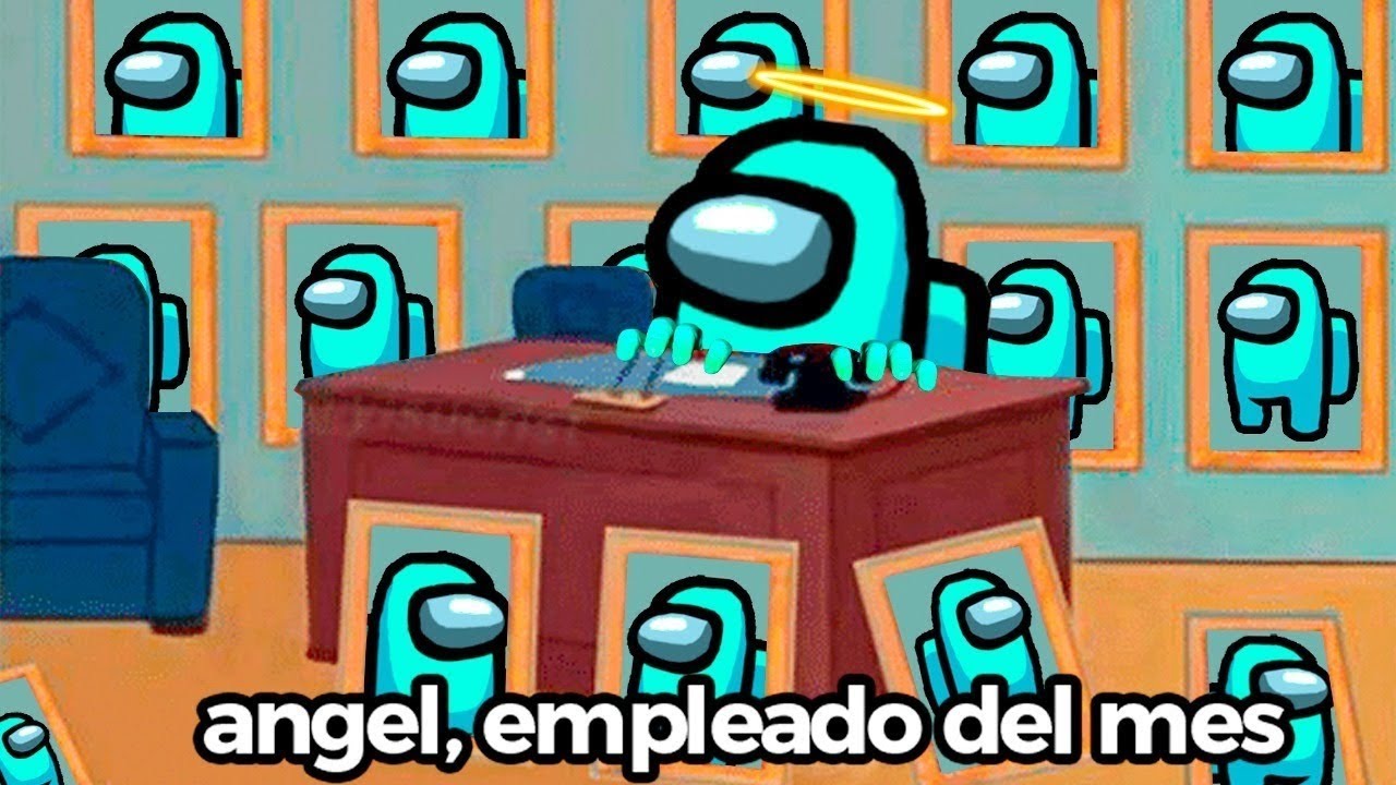 🏆Ángel, empleado del més || El mejor haciendo tareas - Among Us