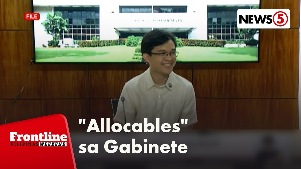5 opisyal ng Gabinete, may “allocables” umano sa 2025 National Budget | Frontline Weekend