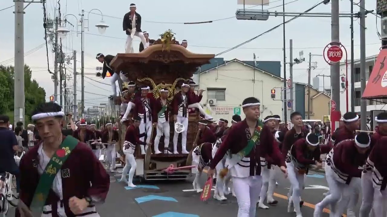 2025　千原町　試験曳き