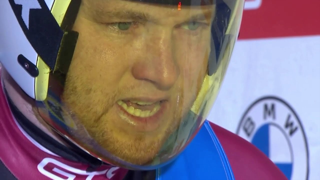 Luge World Cup Doubles in Winterberg, 1st run.