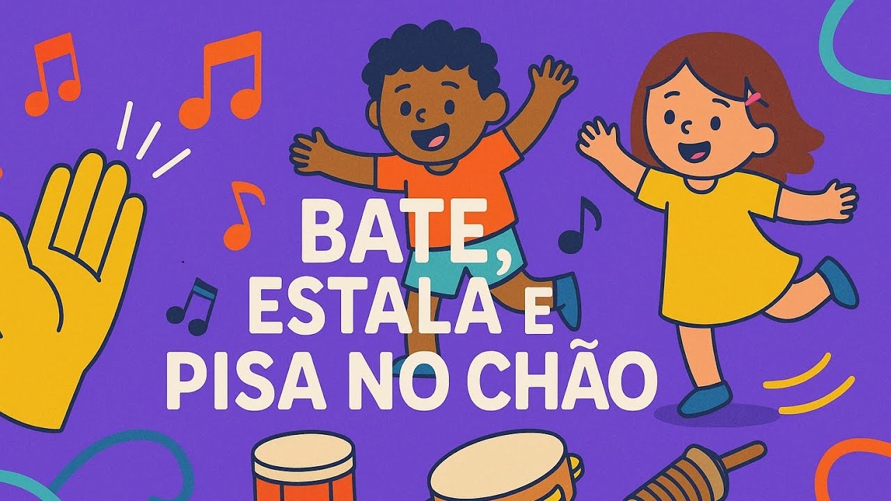 MÚSICA PARA TRABALHAR COORDENAÇÃO MOTORA COM CRIANÇAS| EDUCAÇÃO MUSICAL DIVERTIDA!