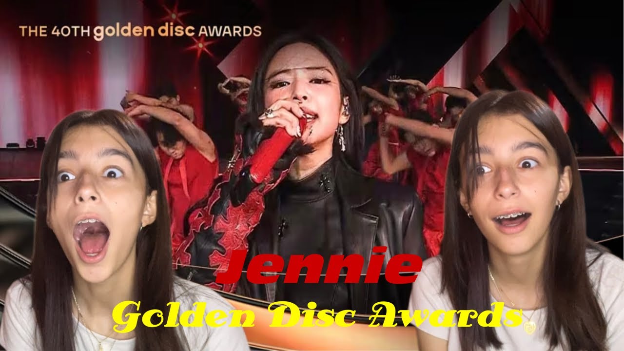 KIHARA REACCIONA A JENNIE EN LOS GOLDEN DISC AWARDS 2026 | 'Filter + Damn Right + like JENNIE'