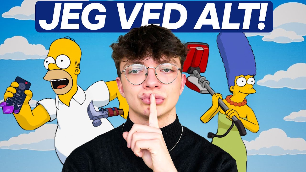 Spotter FlowiS alle EASTER EGGS i Simpsons Fortnite?!