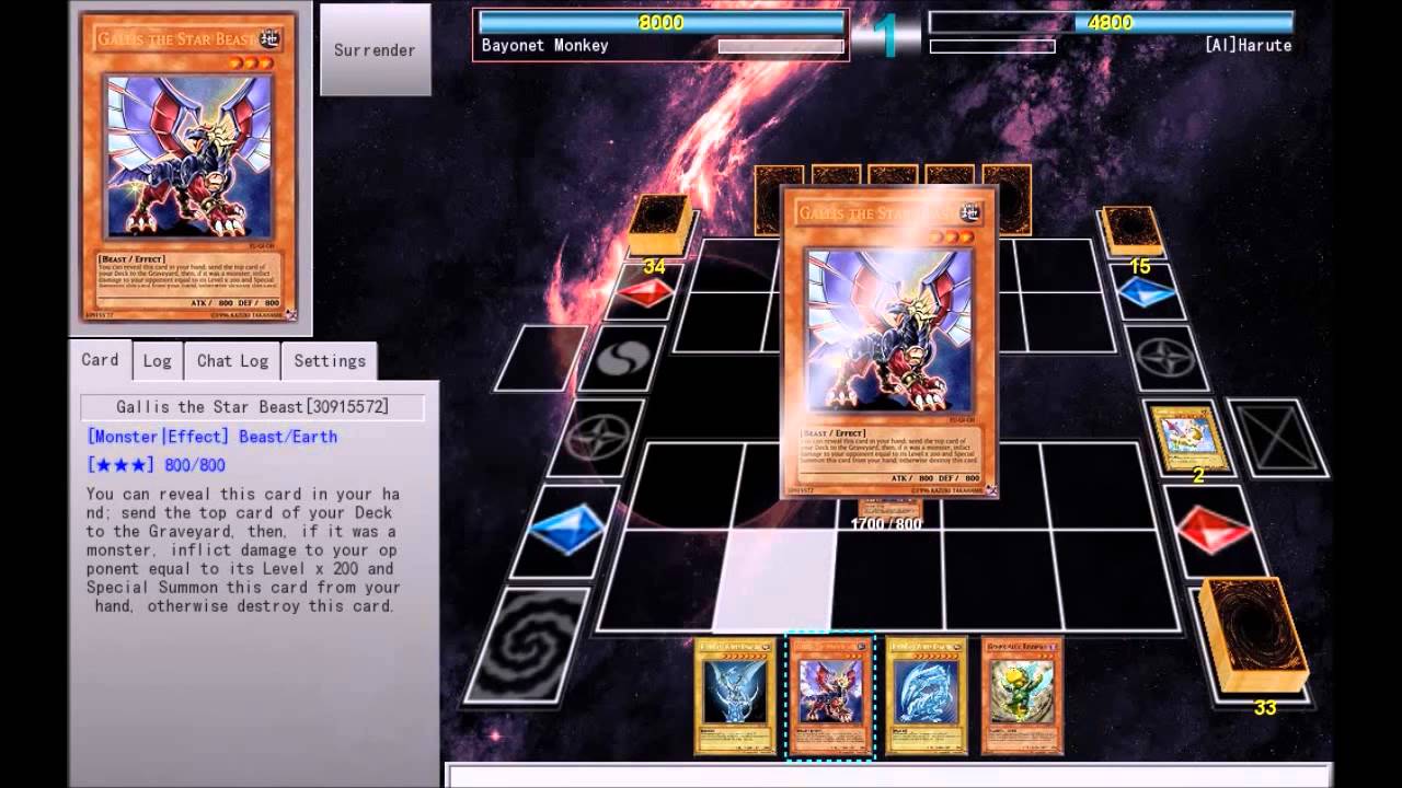 YuGiOh! - Gallis the Star Beast FTK demo