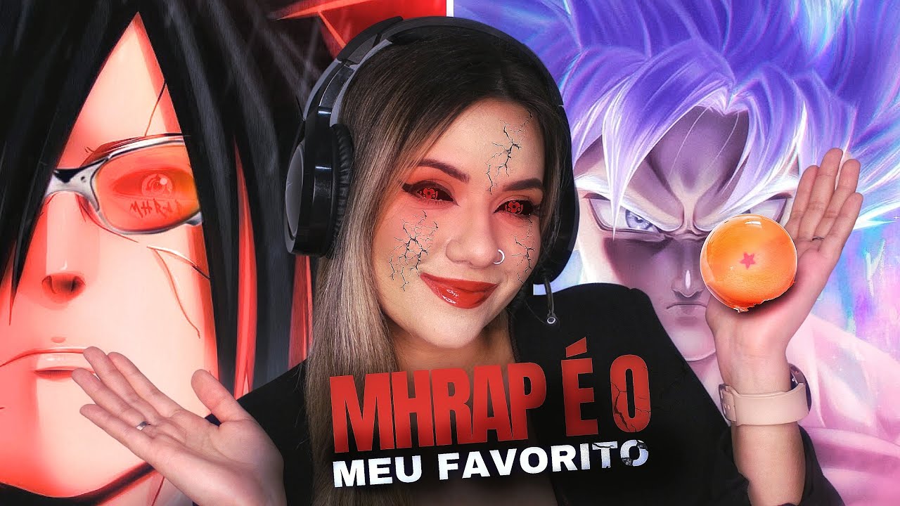 REACT MHRAP  - NINJA DESCOLADO 4 (NARUTO) E SAIYAJIN DESCOLADO (DRAGON BALL) | Luana Modena