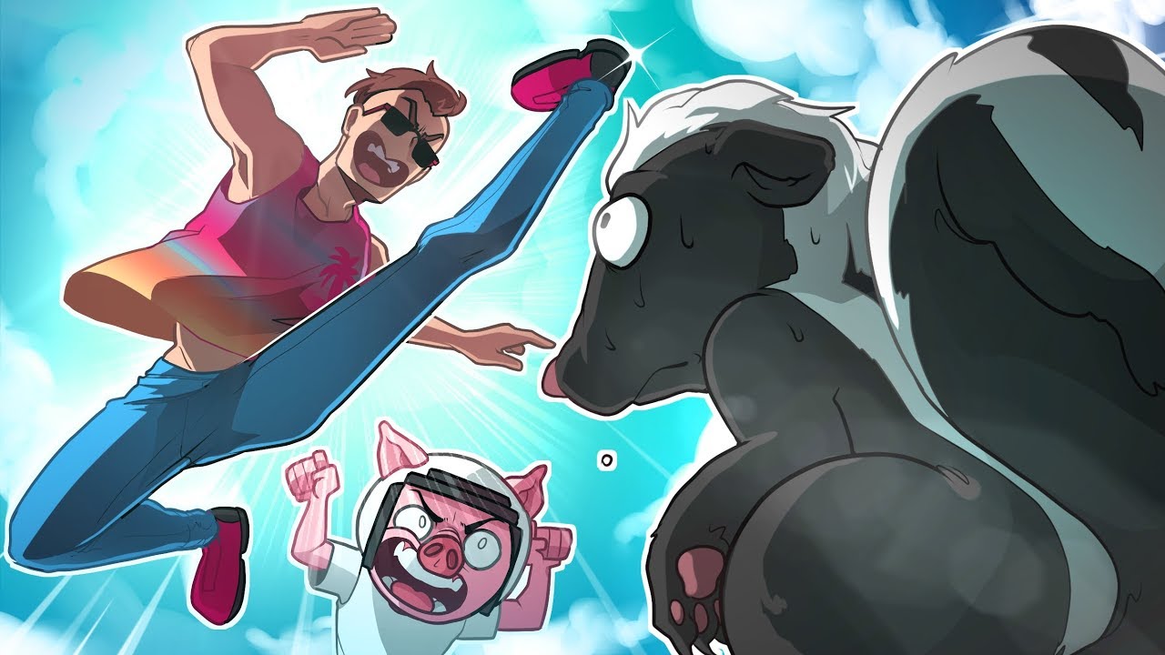 Skunk Punting! - Far Cry 5 Co-Op w/ Wildcat (Funny Moments and Fails)