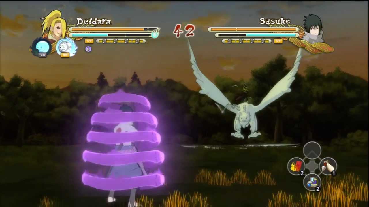 Naruto Shippuden Ultimate Ninja Storm 3 - Deidara Vs Sasuke
