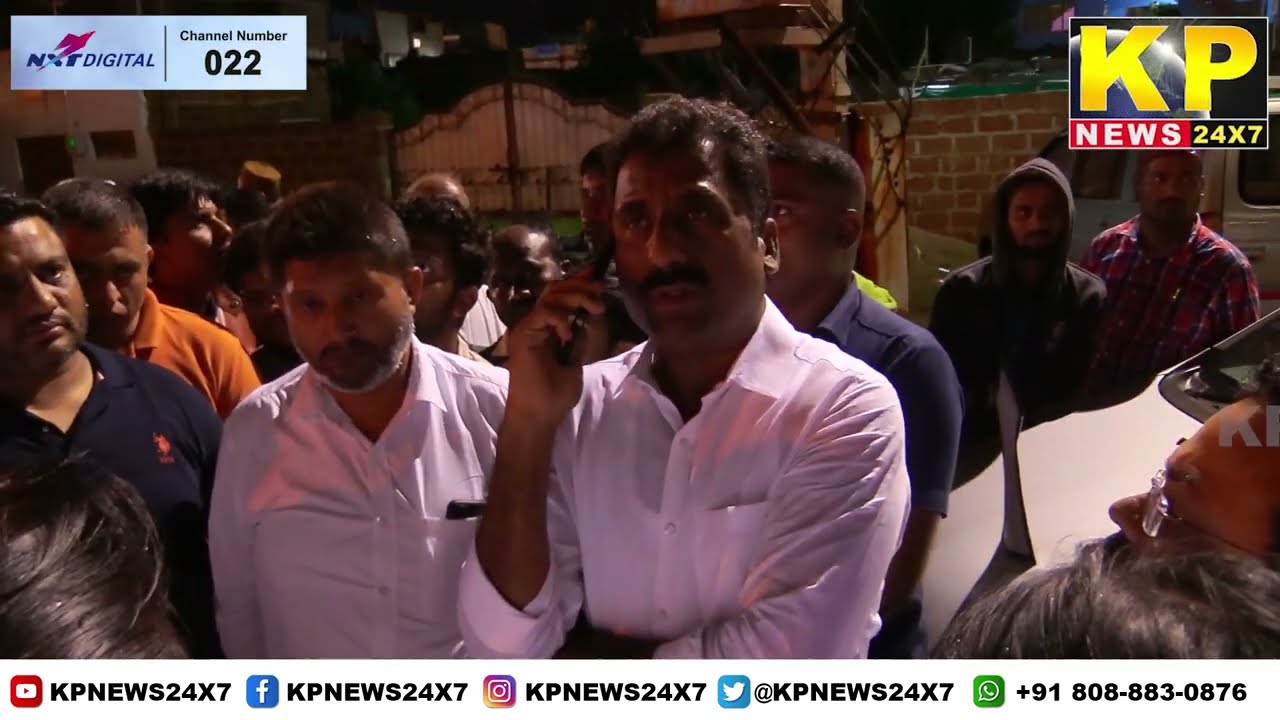 Bidar News : Minister Rahim Khan Reached The Residence Of CMC Employee