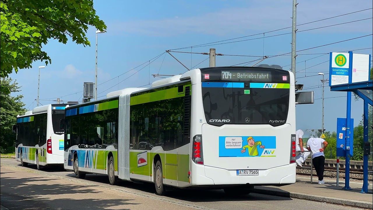 #431 Mercedes-Benz Citaro C2 G Hybrid (Voith DIWA-NXT 7 Gang Getriebe |FULL KICKDOWN |RBA Augsburg