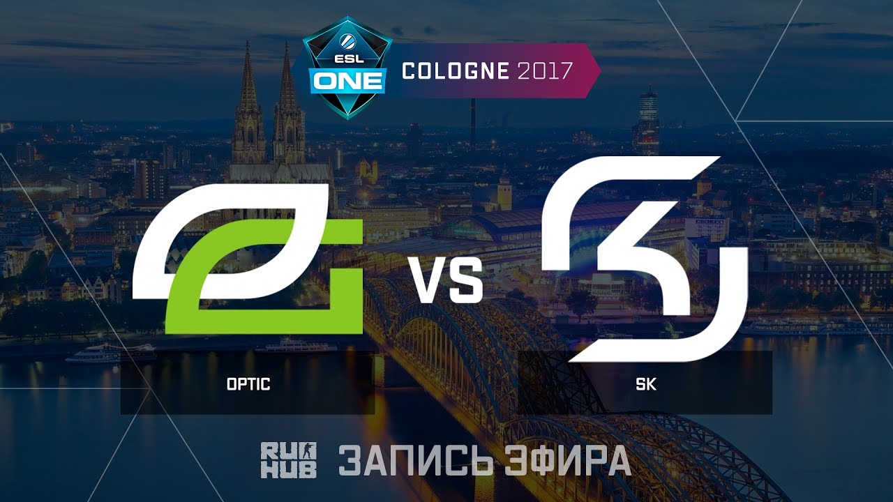 OpTic vs SK - ESL One Cologne 2017 - map1 - de_mirage [yXo, Enkanis]