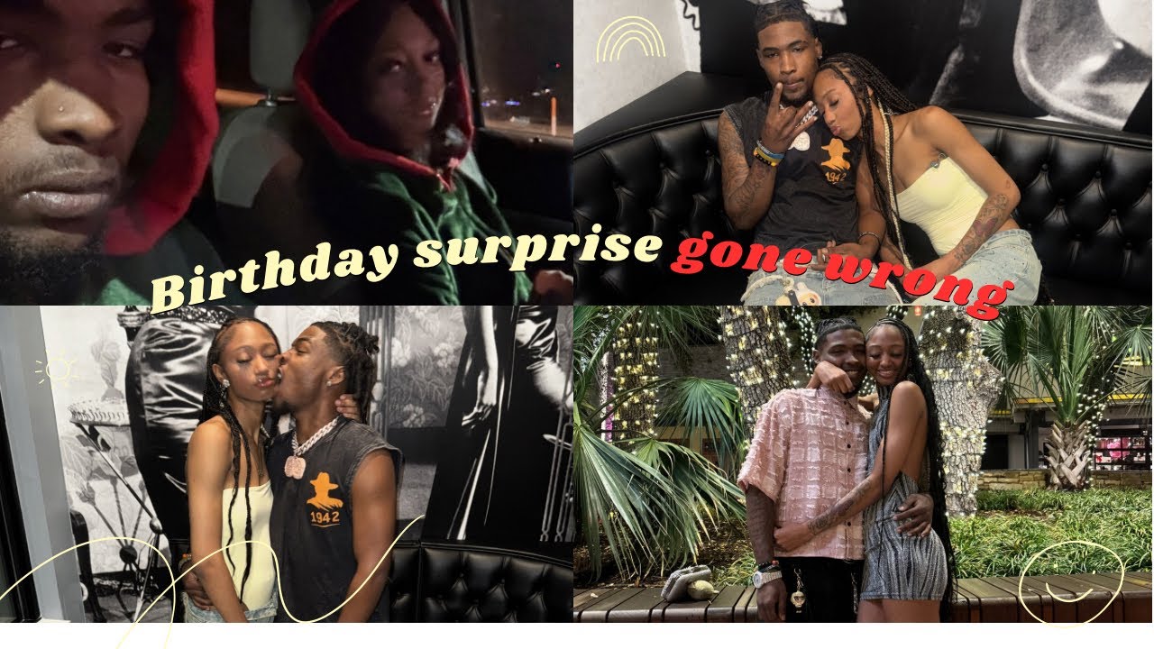 Surprising my boyfriend for his birthday💋