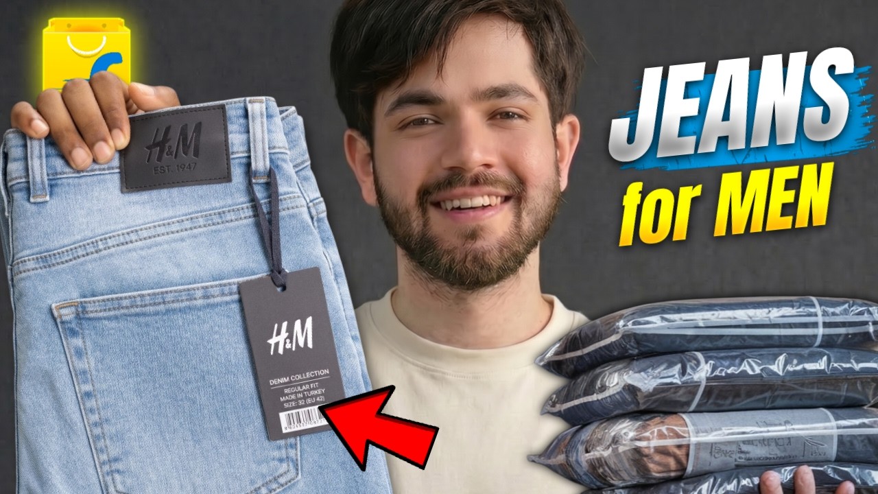 Best Jeans For Men👖 | H&M, Snitch & Killer Haul Myntra & Flipkart 🔥