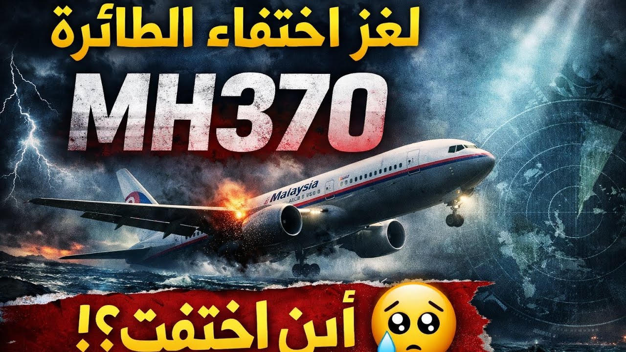 🔴 لغز اختفاء الطائرة MH370 | القصة الكاملة التي حيّرت العالم