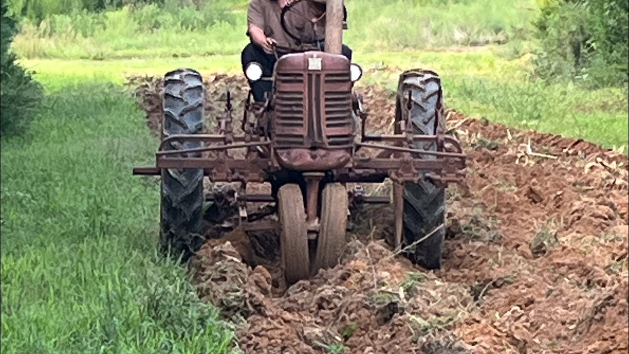 IH Farmall 230 Middle Buster для вспашки.