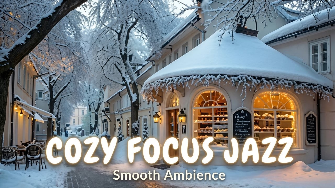 Cozy Coffee Shop Background Music ☕ Smooth Café Ambience for Focused Work