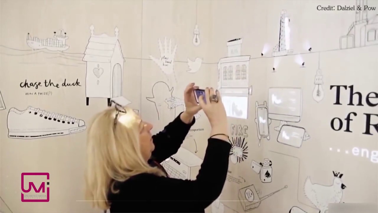 Interactive Touch Wall - Event and Exhibitions technology