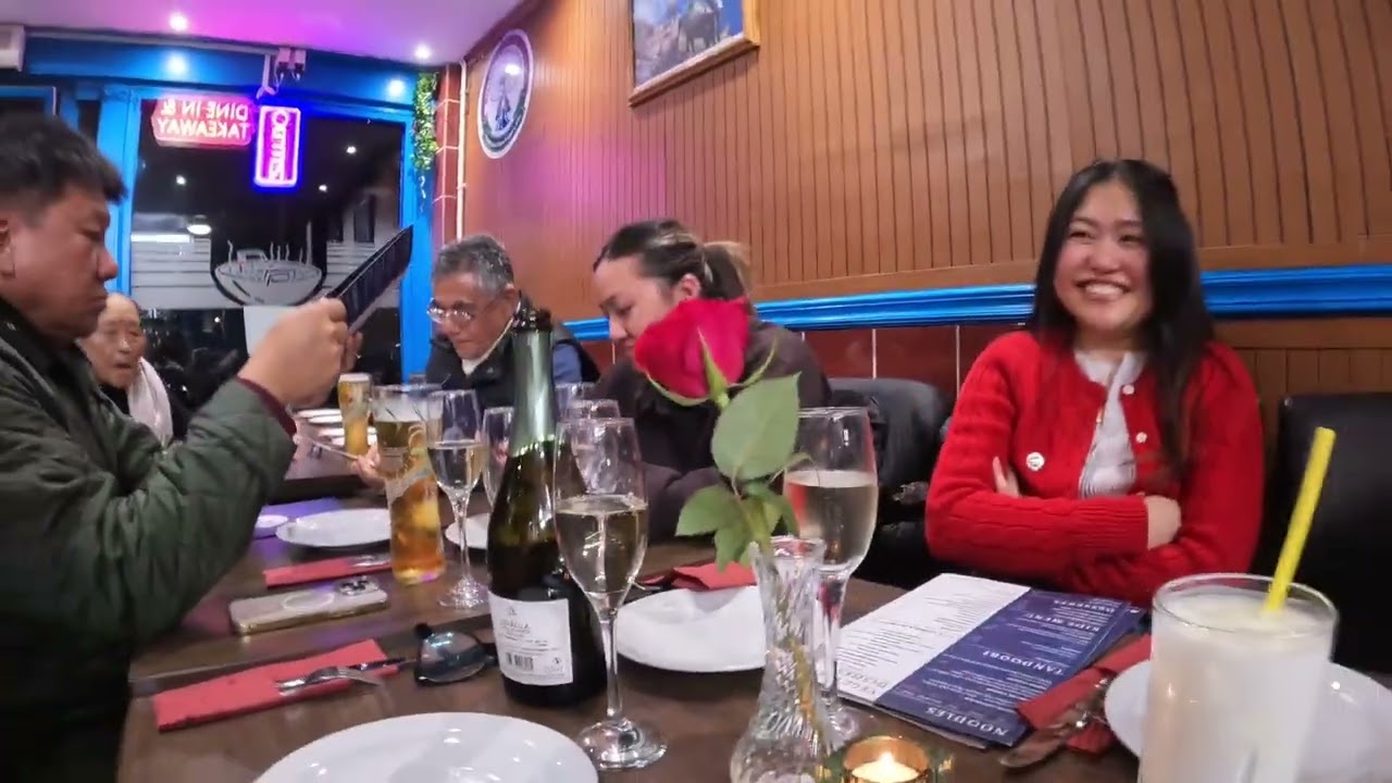 Family Get together At Gurkha Chautari Restaurant Cheriton Folkestone. Kent