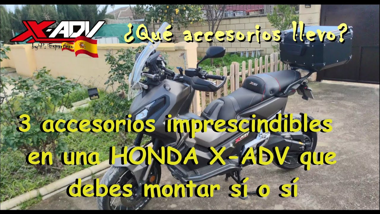 ¡3 ACCESORIOS IMPRESCINDIBLES PARA UNA HONDA X-ADV!. Os cuento cuáles llevo instalados y el porqué